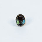 18K Gold Plated Multi-Stone Anti-Tarnish Waterproof Ring