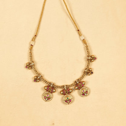 Aanura Traditional Necklace & Earring Set