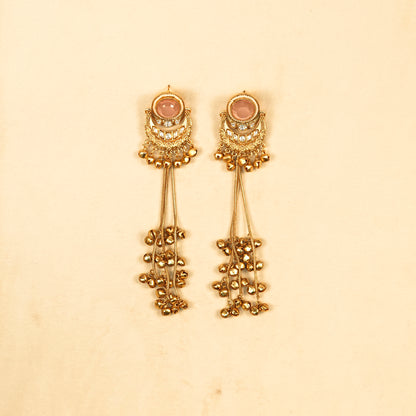 Aanura Gold Plated Chandrika Drop Earrings