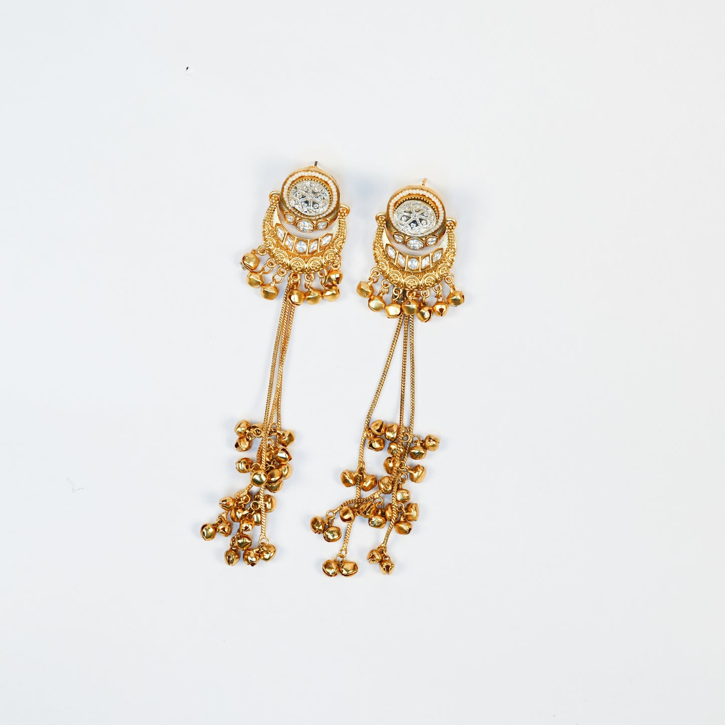 Aanura Gold Plated Chandrika Drop Earrings