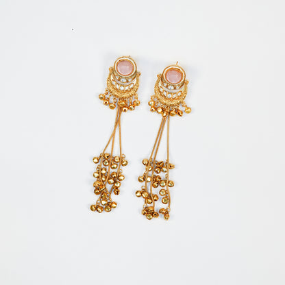 Aanura Gold Plated Chandrika Drop Earrings