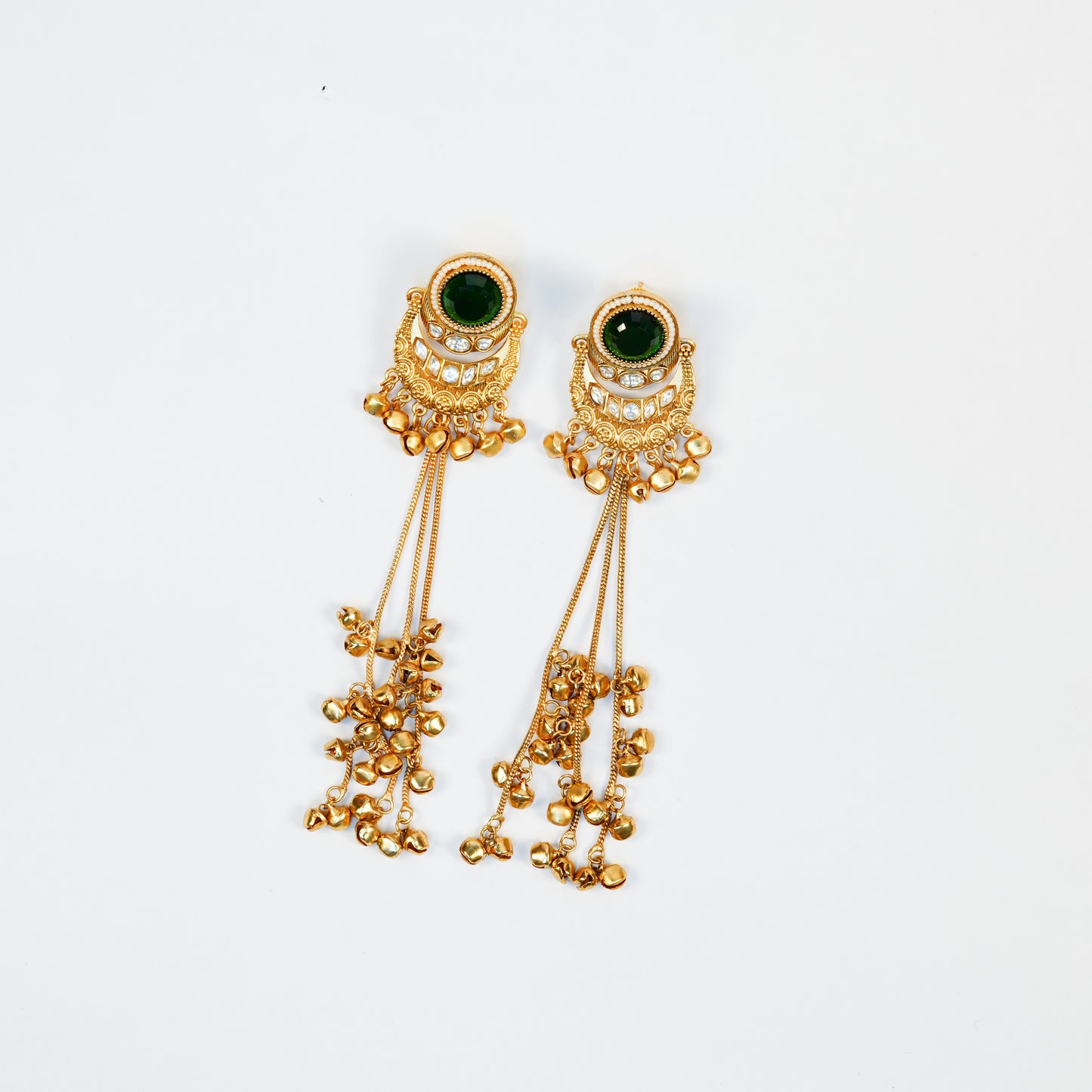 Aanura Gold Plated Chandrika Drop Earrings