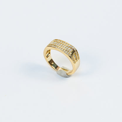 Aanura Pavé Ridge Men’s Ring