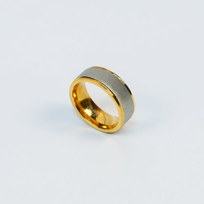 Aanura Brushed Band Men’s  Ring