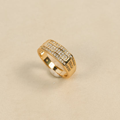 Aanura Pavé Ridge Men’s Ring