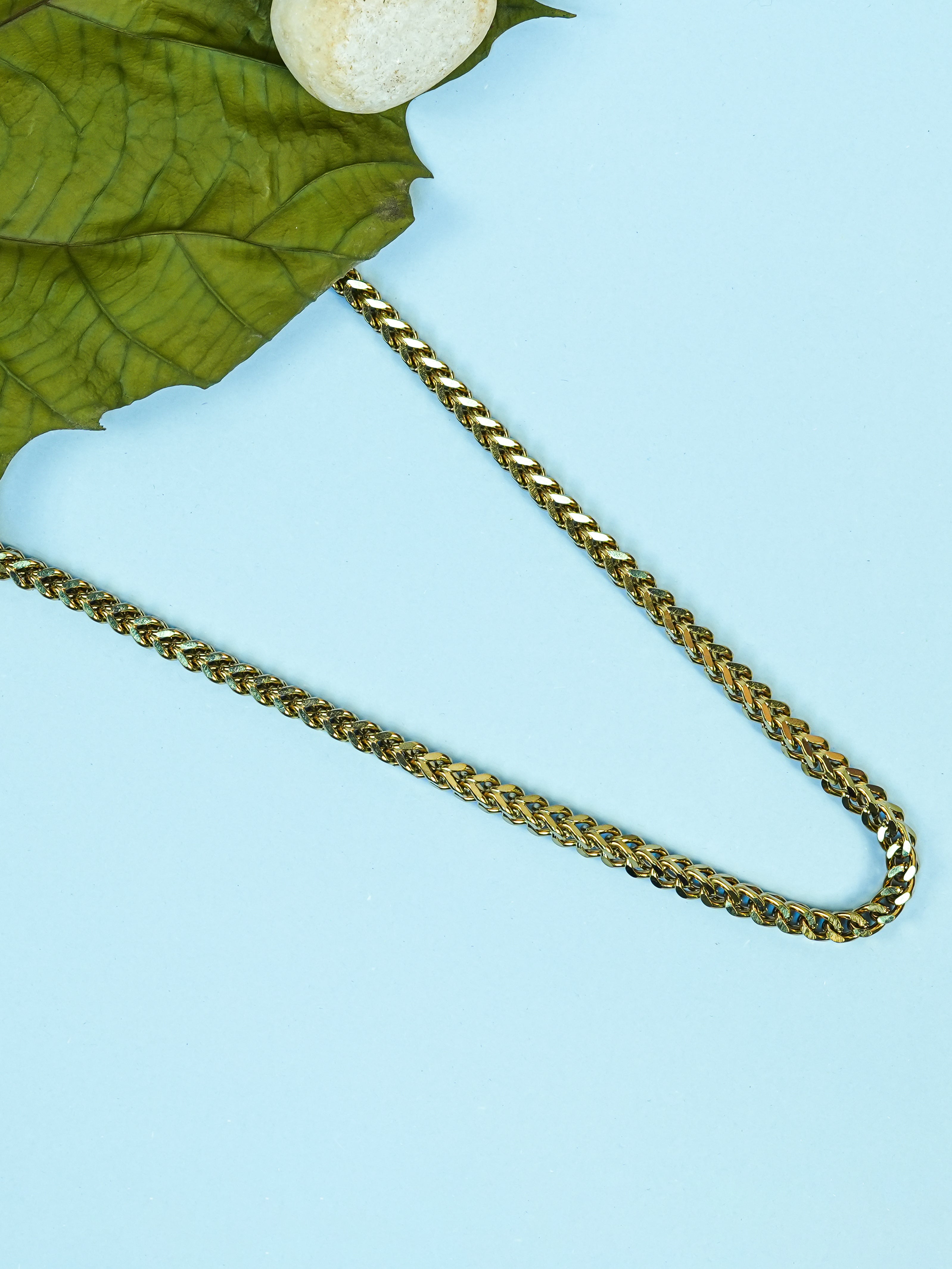 Aanura Gold Plated Men’s Chain
