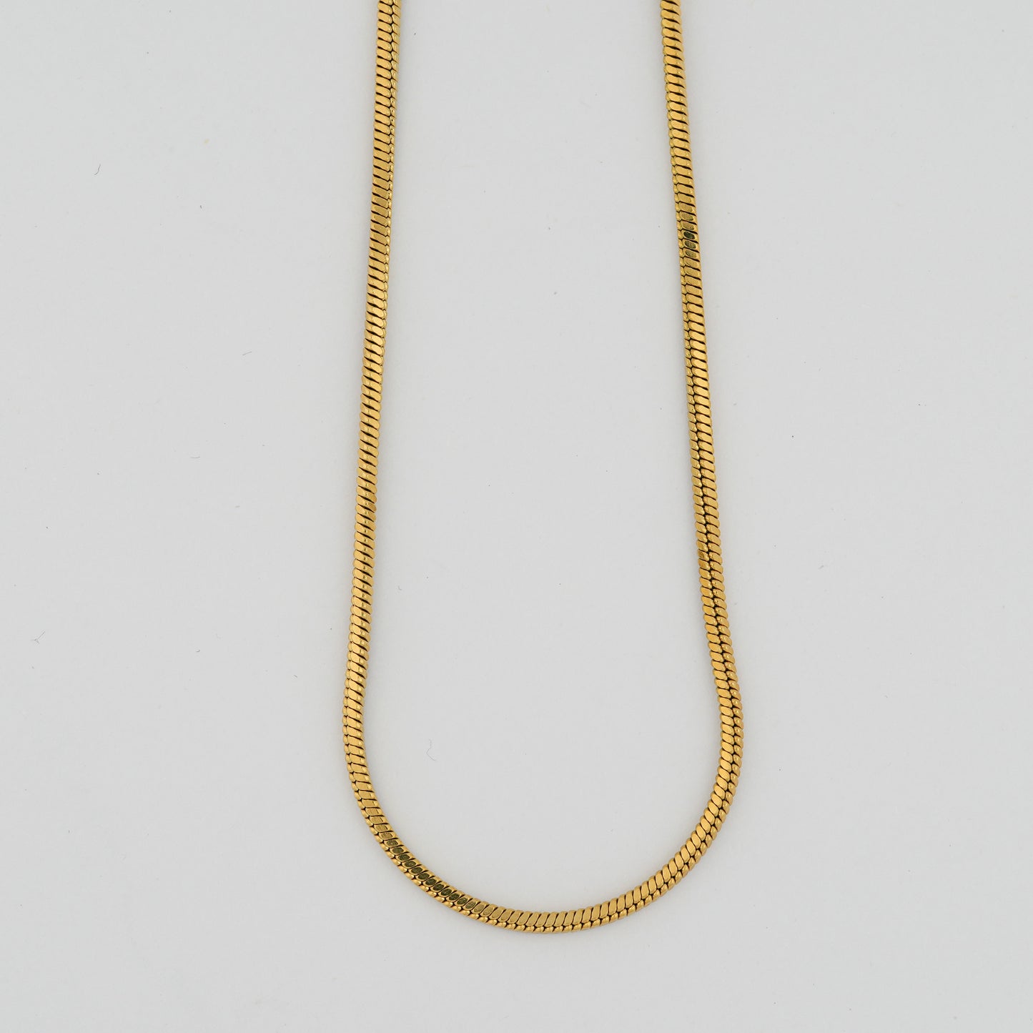 Aanura Gold Flat Chain Chain For Men