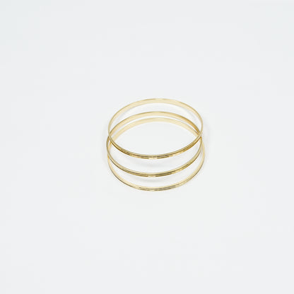 Aanura Classic Slim Line Slip-On Bracelet Set