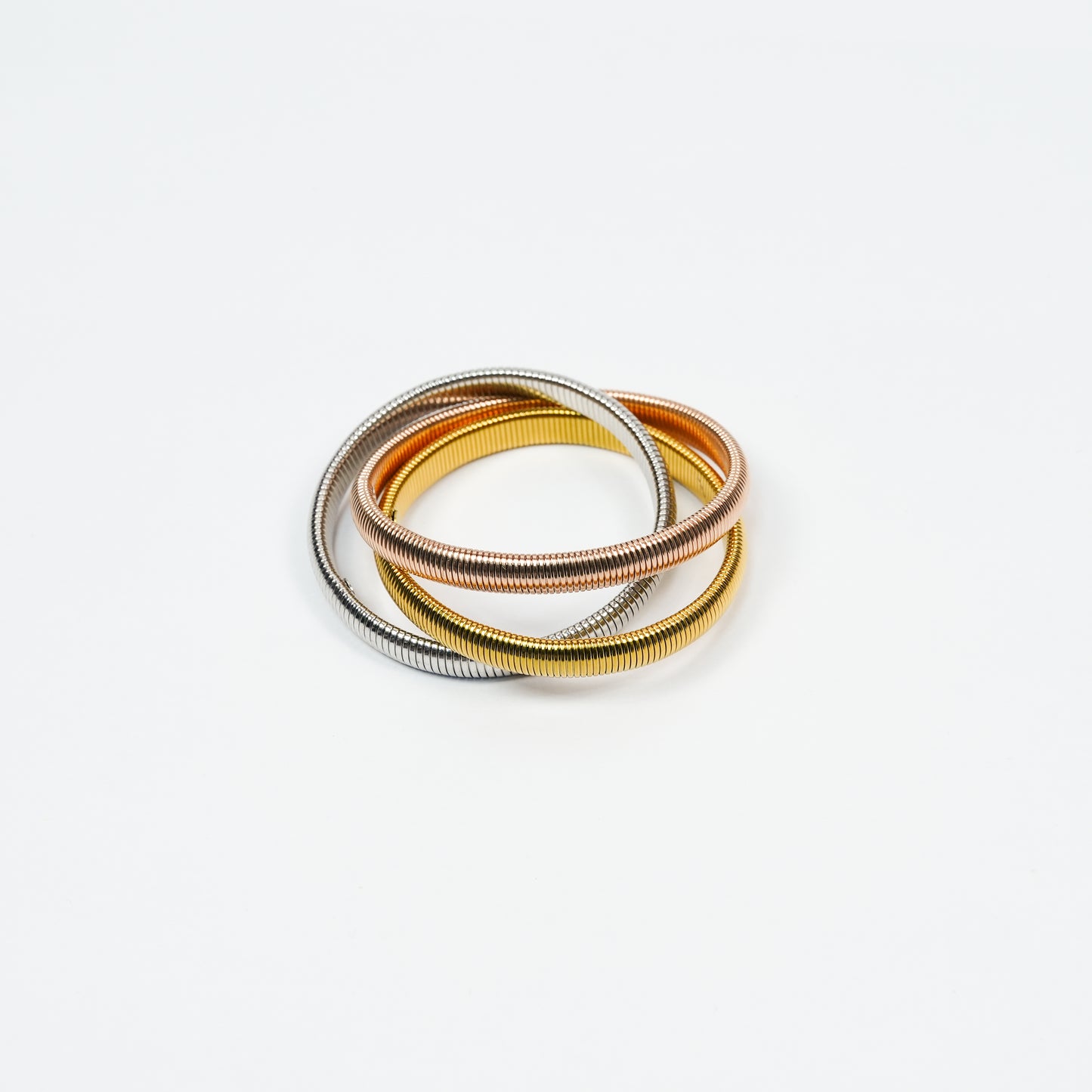 Aanura Triple Coil Statement Bracelet