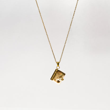 Aanura Lock Charm Pendant Necklace
