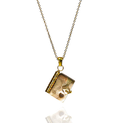 Aanura Lock Charm Pendant Necklace