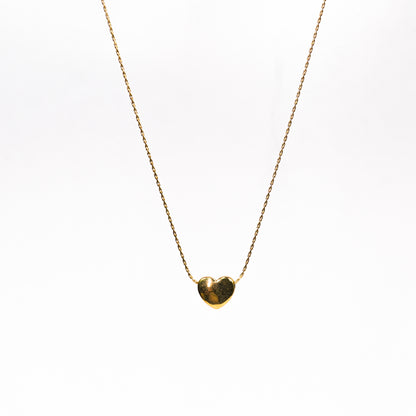 Aanura Minimal Heart Pendant Necklace
