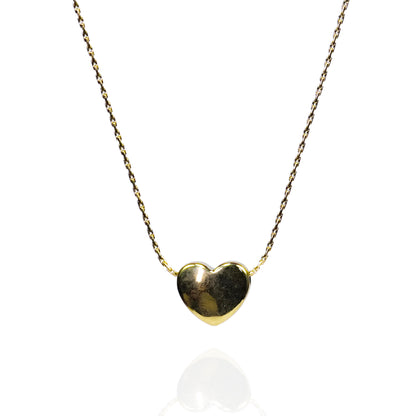 Aanura Minimal Heart Pendant Necklace