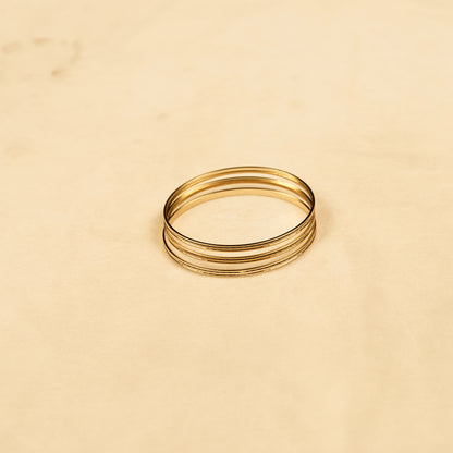 Aanura Classic Slim Line Slip-On Bracelet Set