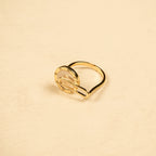 18K Gold Plated Minimal Anti-Tarnish Waterproof Ring