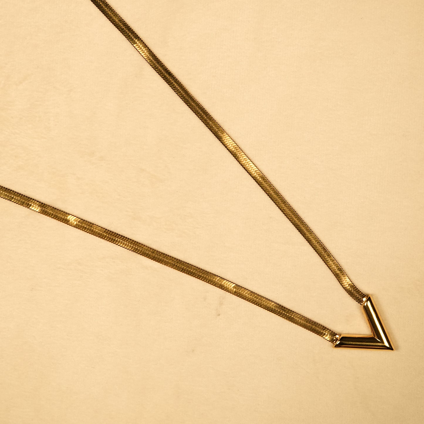 Aanura V-Bar Statement Necklace