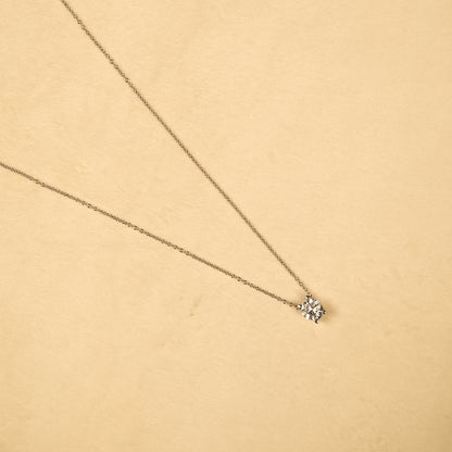 Aanura Classic Solitaire Pendant Necklace