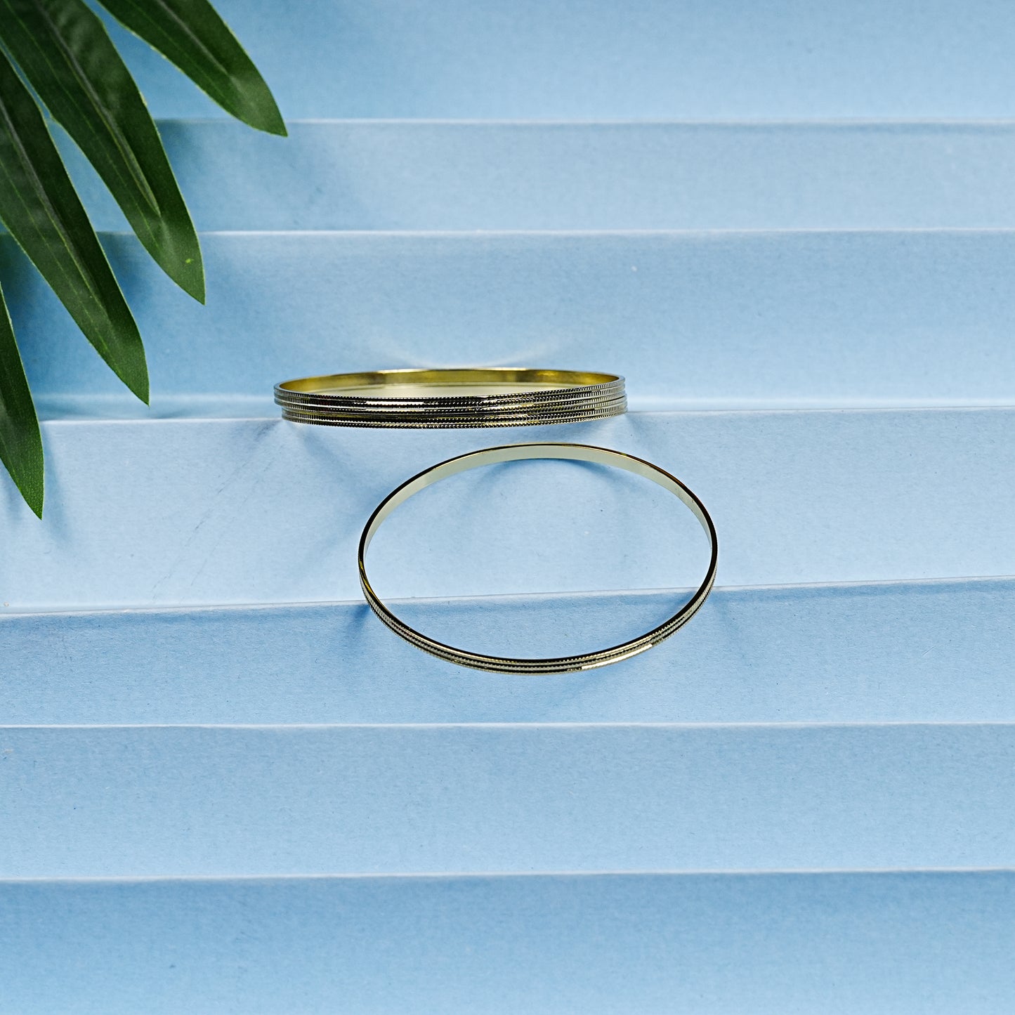 Aanura Classic Slim Line Slip-On Bracelet Set