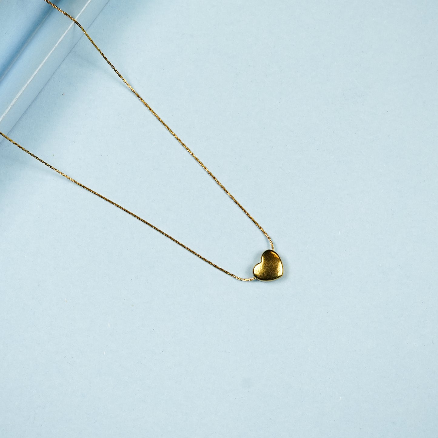 Aanura Minimal Heart Pendant Necklace