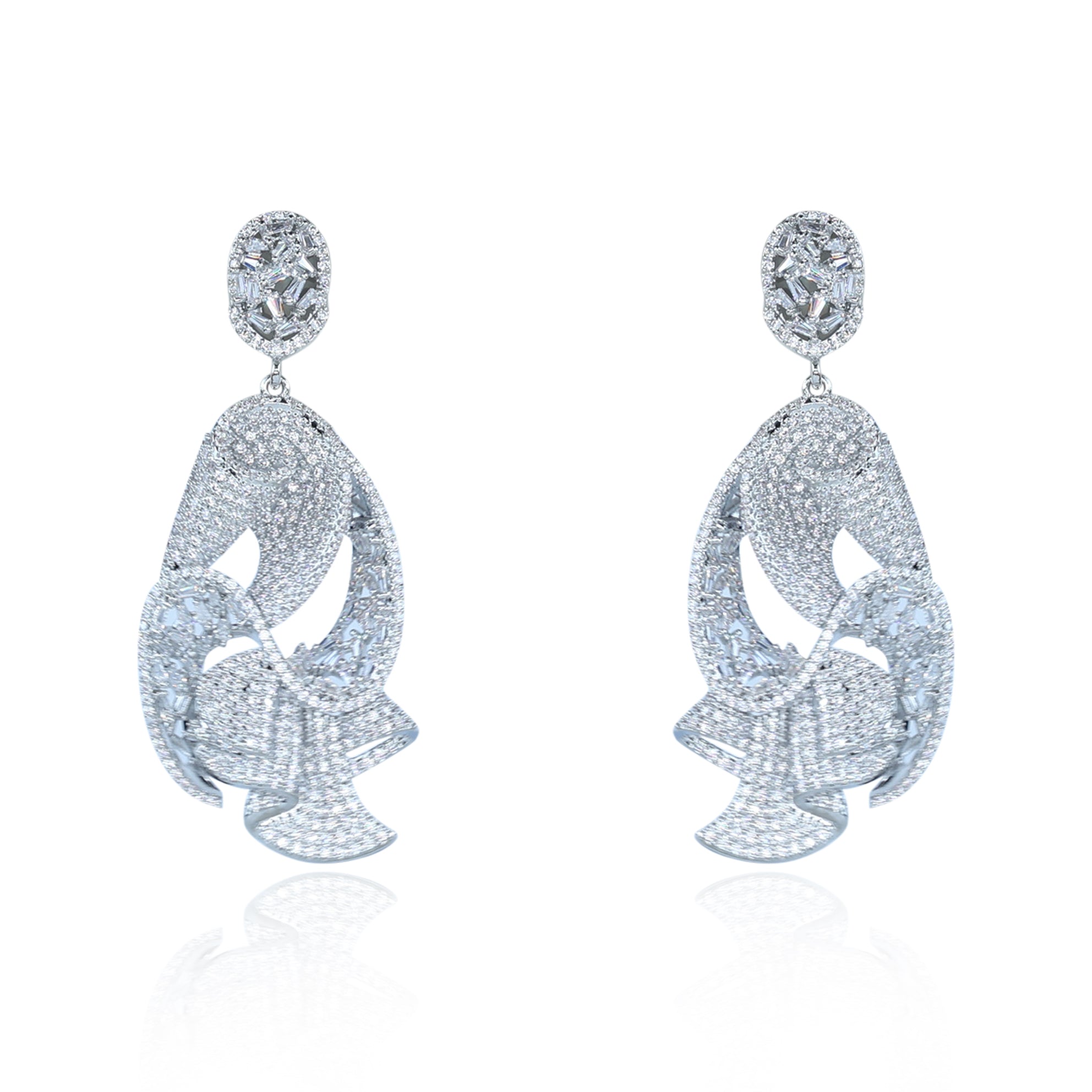 Arinya Multicolor Parrot Dangle Earrings