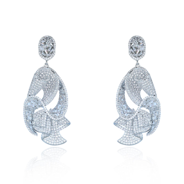 Arinya Multicolor Parrot Dangle Earrings
