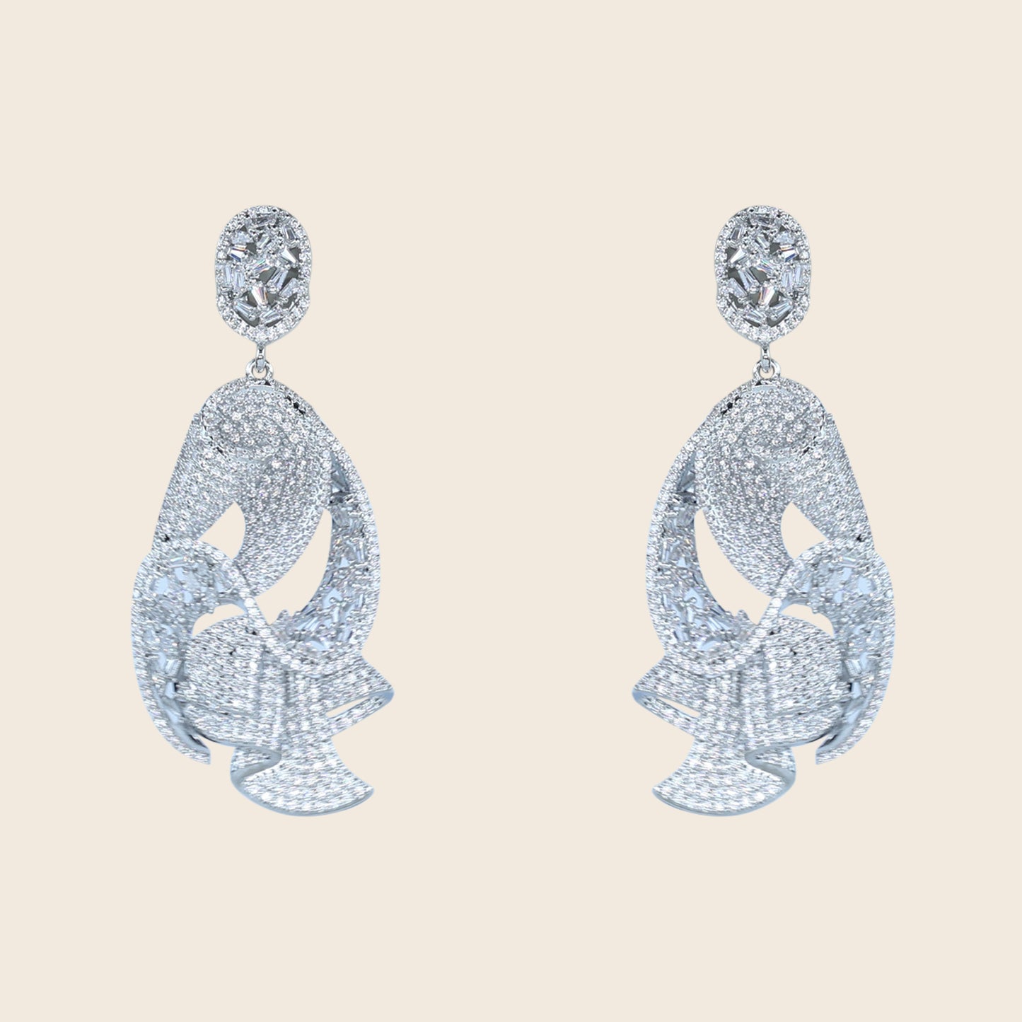 Arinya Multicolor Parrot Dangle Earrings