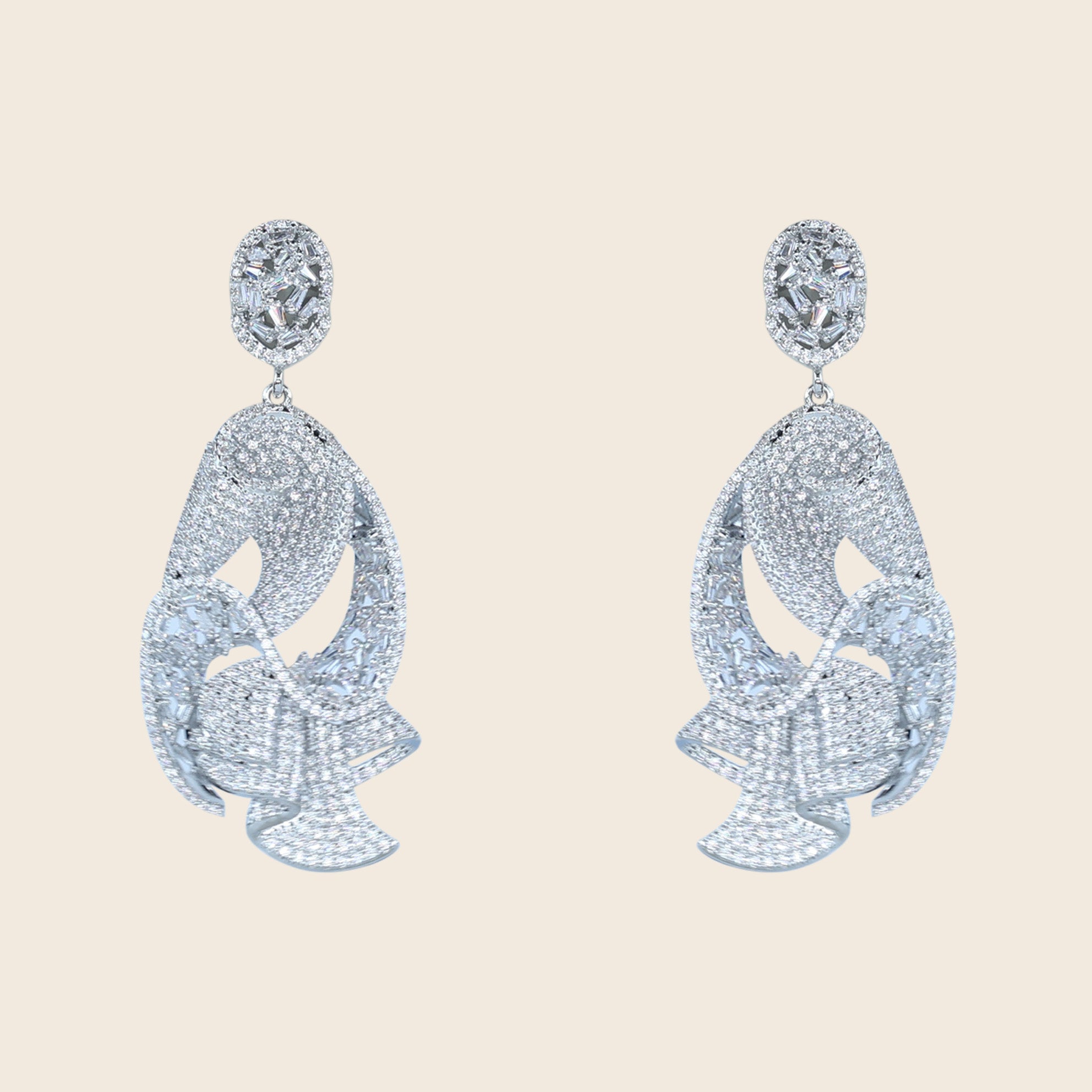 Arinya Multicolor Parrot Dangle Earrings