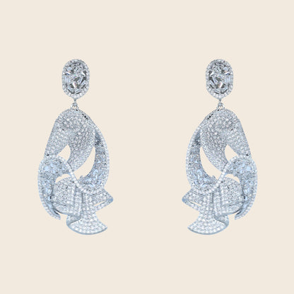 Arinya Multicolor Parrot Dangle Earrings