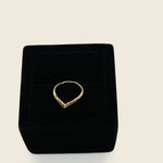 Aanura Sleek Chevron in 18K Gold Plated 925 Silver