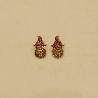 Aanura Temple Coin Choker Necklace