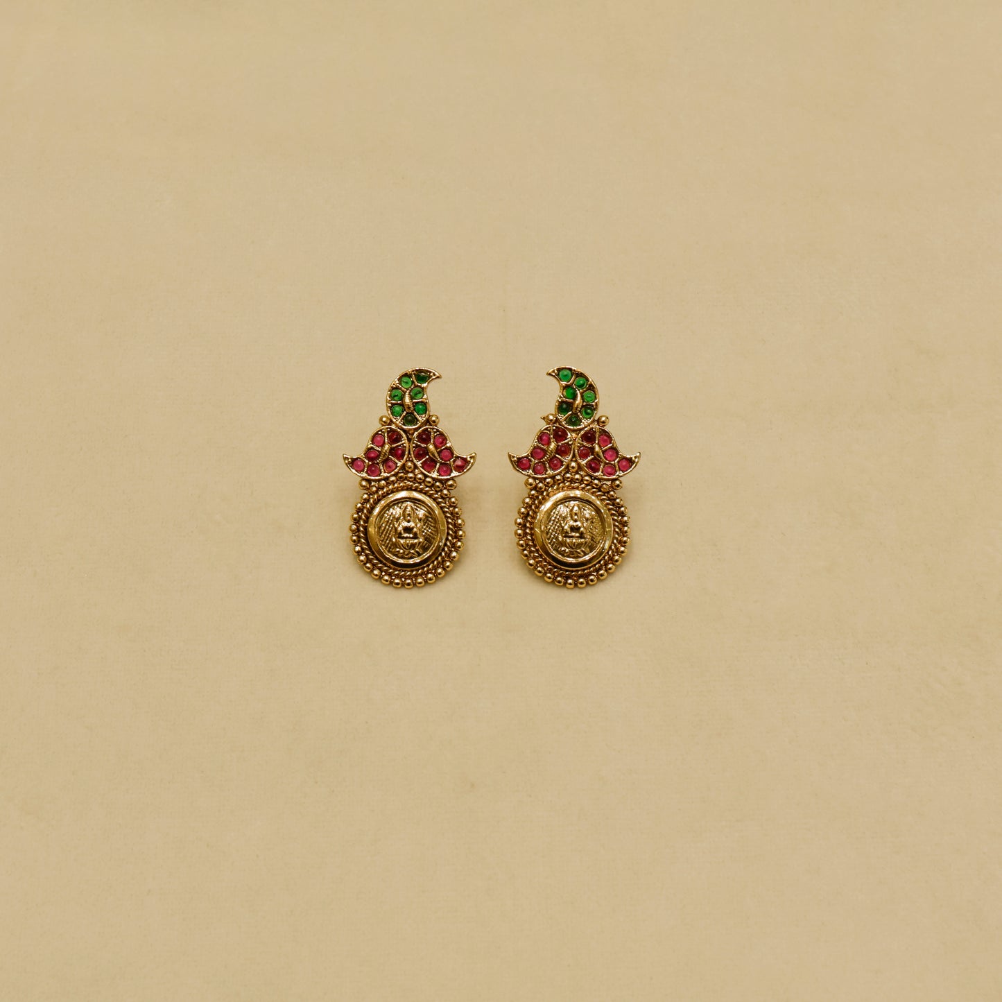 Aanura Temple Coin Choker Necklace