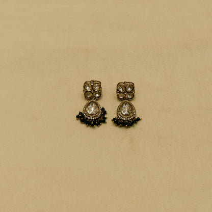 Aanura Polki Kundan Bridal Choker Set with Earrings