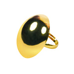 Aanura Bold Oval Adjustable Statement Ring