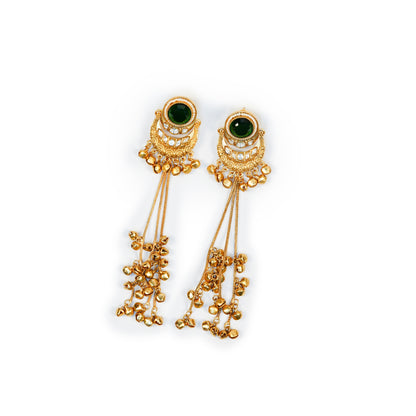 Aanura Gold Plated Chandrika Drop Earrings