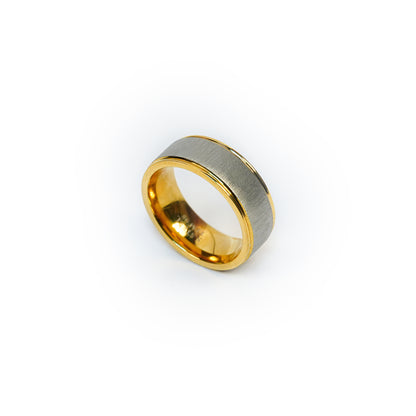 Aanura Brushed Band Men’s  Ring