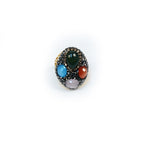 18K Gold Plated Multi-Stone Anti-Tarnish Waterproof Ring