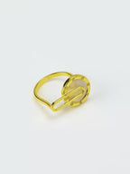 18K Gold Plated Minimal Anti-Tarnish Waterproof Ring