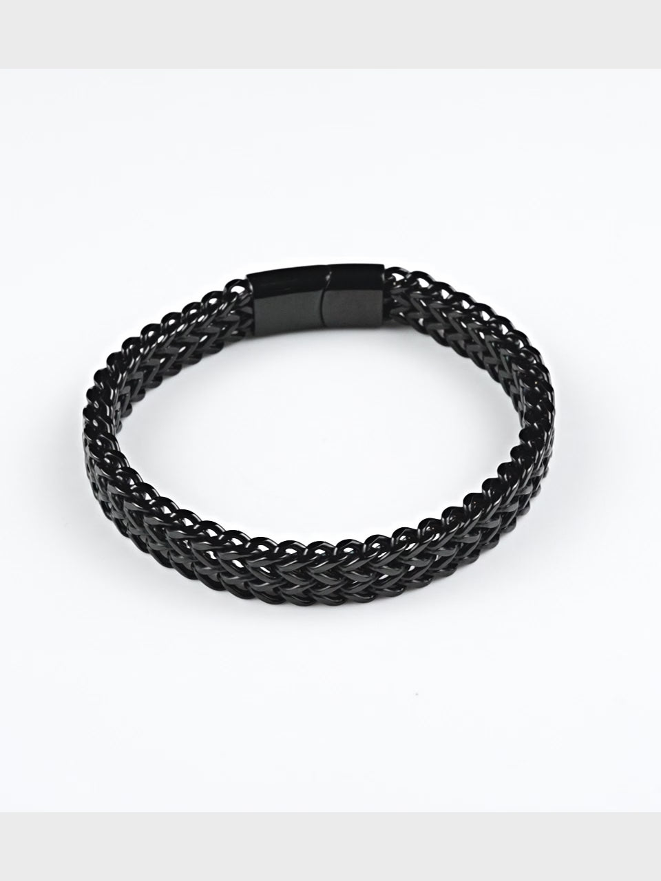 Black Plated Anti Tarnish Waterproof Chain Bracelet