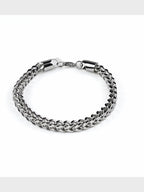 Rhodium Plating Anti Tarnish Waterproof Wheat Bracelet