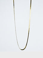 18K Gold Plated Snake Link Anti-Tarnish Waterproof Chain