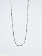 Rhodium Plating Anti Tarnish Waterproof Rope Chain