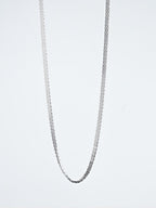 Rhodium Plating Anti Tarnish Waterproof Mesh Chain