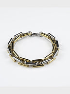 18K Gold Plated Anti Tarnish Waterproof rectangular bar Bracelet