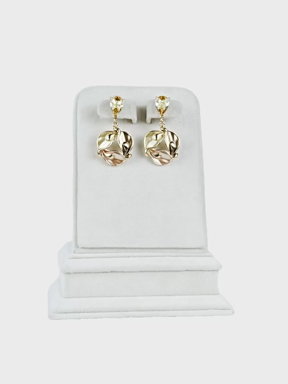 Aanura Blossom Pearl Drop Earrings