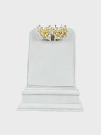 Aanura Pearl Starburst Gold Earrings