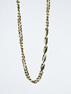 18K Gold Plated Anti Tarnish Waterproof ID Chain