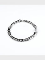 Rhodium Plating Anti Tarnish Waterproof Slim Bracelet