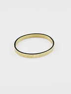 18K Gold Om Engraved Anti-Tarnish Waterproof Kada