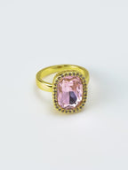 18K Gold Plated Geometric Anti-Tarnish Waterproof Ring