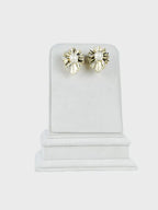 Aanura Radiant Sunburst Pearl Earrings
